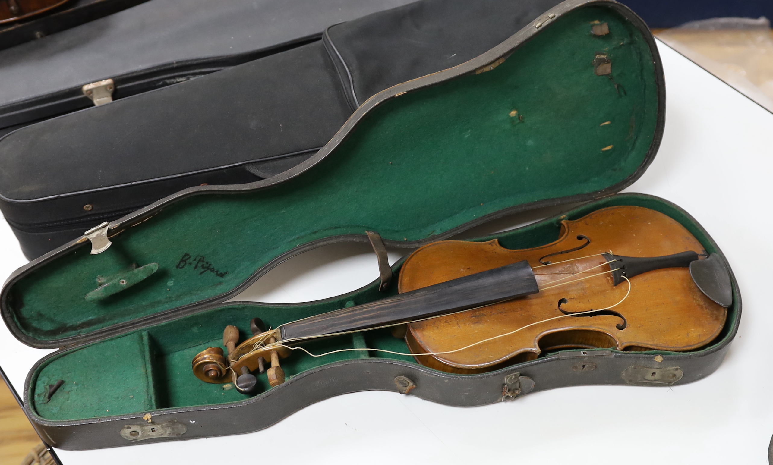 An early 20th century Jacob Stainer violin